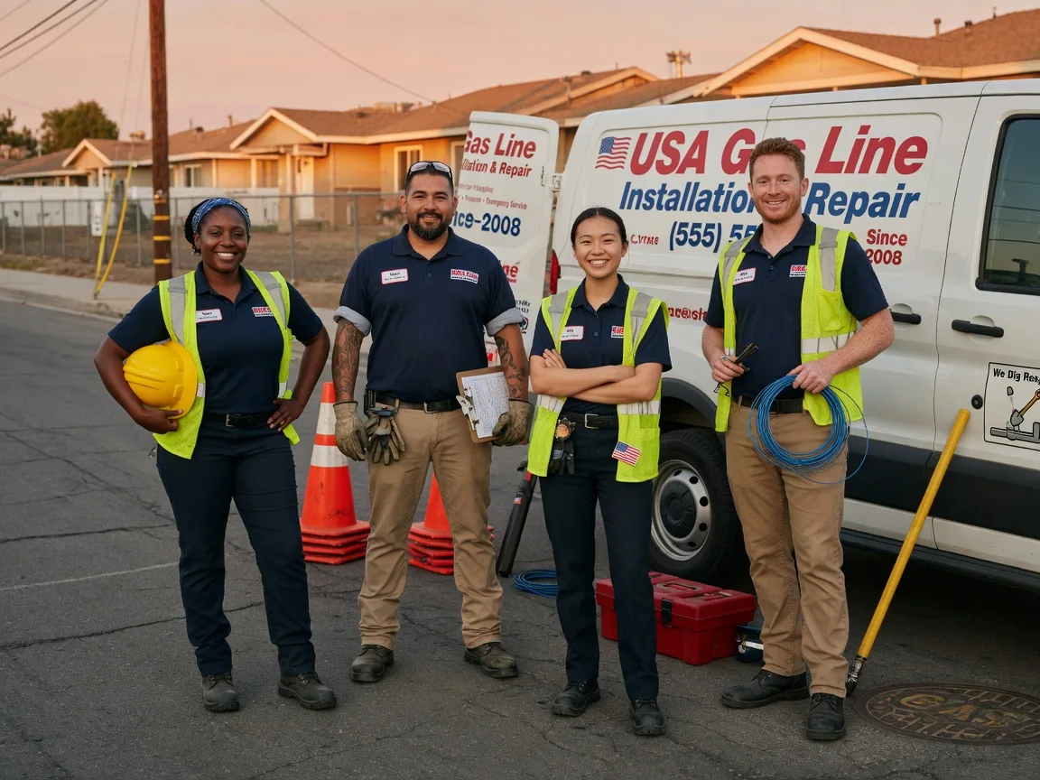 Gas Line Installation company in Hickory, MS